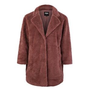 Urban Classics Zimný kabát 'Sherpa'  ružová