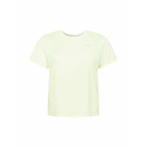 NIKE Funkčné tričko 'Miler'  pastelovo zelená / svetlosivá