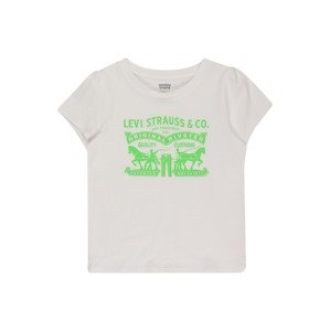 LEVI'S Shirt  svetlosivá / neónovo zelená