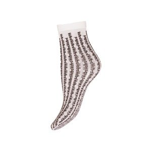 Wolford Ponožky  čierna / biela