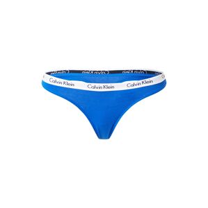 Calvin Klein Underwear Tangá  kráľovská modrá / biela