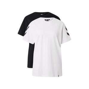 Hummel Funkčné tričko 'LEGACY'  čierna / biela