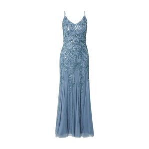 Sistaglam Večerné šaty 'MAE'  modrá / tmavomodrá