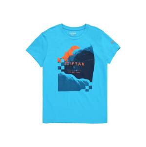 ICEPEAK Funkčné tričko 'KERENS'  vodová / námornícka modrá / oranžová