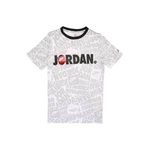 Jordan Tričko 'JUMPMAN'  biela / sivá / čierna / červená