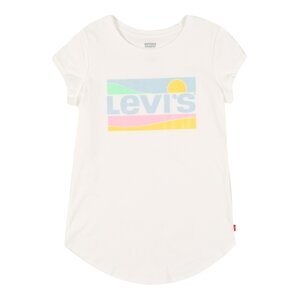 LEVI'S Tričko  biela / svetlomodrá / ružová / limetová / žltá