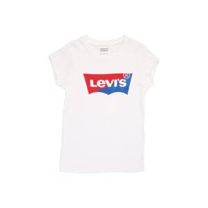 LEVI'S Tričko  biela / ohnivo červená / nebesky modrá