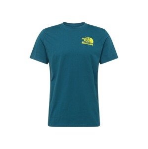 THE NORTH FACE Funkčné tričko 'Foundation'  modrá / žltá