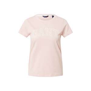 GANT Tričko  ružová / biela