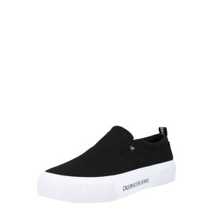 Calvin Klein Jeans Slip-on obuv  čierna / biela
