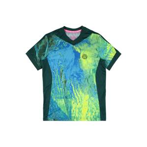 BIDI BADU Funkčné tričko 'Delani'  tmavozelená / svetlomodrá / žltá / kráľovská modrá / zelená