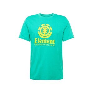 ELEMENT Funkčné tričko  nefritová / žltá