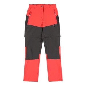 ICEPEAK Outdoorové nohavice 'KANO'  červená / tmavomodrá