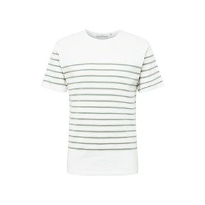minimum T-Shirt 'Balser'  olivová / biela