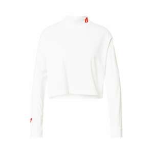 Nike Sportswear Mikina  biela / svetločervená
