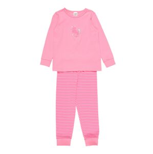 SCHIESSER Pyžamo  tyrkysová / ružová / svetloružová