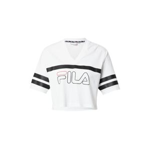 FILA Funkčné tričko 'JAINA'  biela / čierna / svetločervená