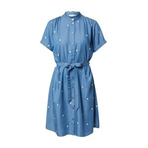 Fabienne Chapot Košeľové šaty 'Indy'  modrá denim / biela