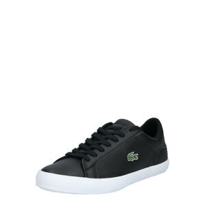 LACOSTE Sneaker 'Lerond'  čierna / zelená / biela / svetločervená