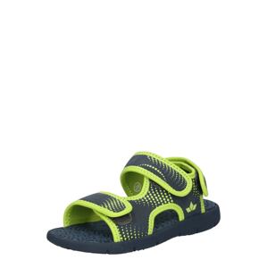 LICO Plážové / kúpacie topánky 'ARCHIE'  námornícka modrá / kiwi