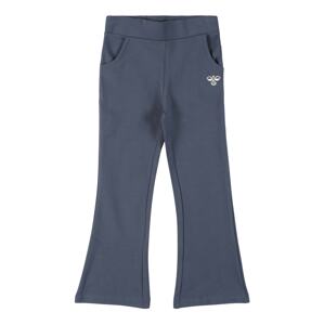 Hummel Športové nohavice 'EMMA'  modrosivá / biela / sivá