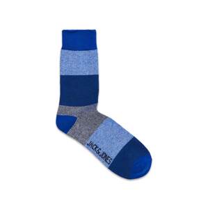 JACK & JONES Ponožky  modrá / dymovo modrá / sivá