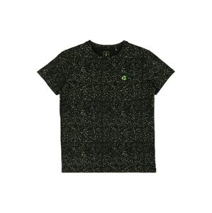 4F Funkčné tričko  čierna / neónovo zelená