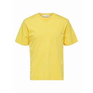 SELECTED HOMME T-Shirt  žltá