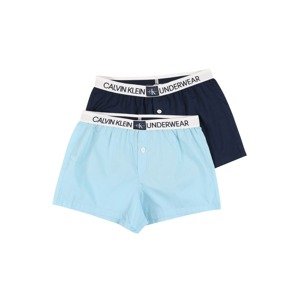 Calvin Klein Underwear Nohavičky  biela / námornícka modrá / svetlomodrá