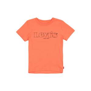 LEVI'S Shirt  koralová / čierna