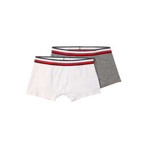 Tommy Hilfiger Underwear Nohavičky  biela / kamenná / červená