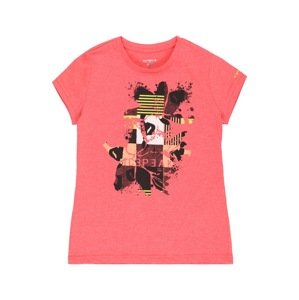 ICEPEAK Funkčné tričko 'Kaub'  ružová / čierna / žltá / biela / broskyňová