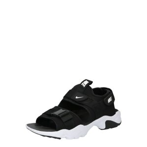 Nike Sportswear Sandále 'Canyon'  čierna / biela