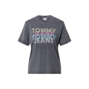 Tommy Jeans Tričko  zmiešané farby / sivá