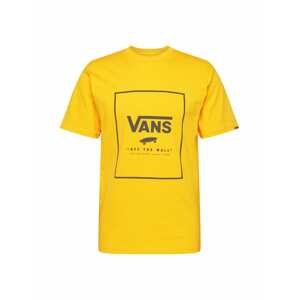 VANS Tričko  žltá / antracitová