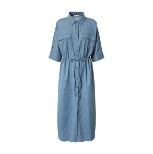 minimum Košeľové šaty 'Todis'  dymovo modrá