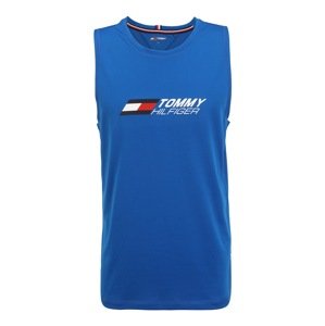 Tommy Sport Funkčné tričko  kráľovská modrá / biela / červená / tmavomodrá