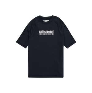 Abercrombie & Fitch Shirt  námornícka modrá / biela