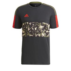 ADIDAS PERFORMANCE Funkčné tričko  čierna / červená / sivá / zelená