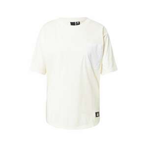 ADIDAS PERFORMANCE Funkčné tričko  biela / šedobiela