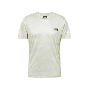 THE NORTH FACE Funkčné tričko 'REAXION'  sivá / čierna / biela