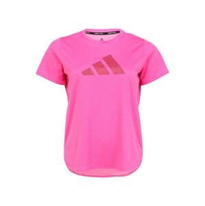 ADIDAS PERFORMANCE T-Shirt  ružová / tmavoružová