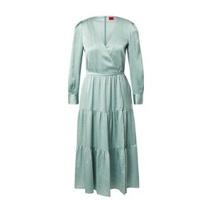 HUGO Košeľové šaty 'Kimusa-1'  modrozelená