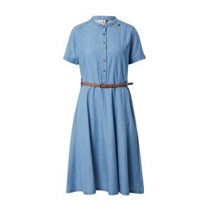 Ragwear Košeľové šaty 'ALUNA'  modrá