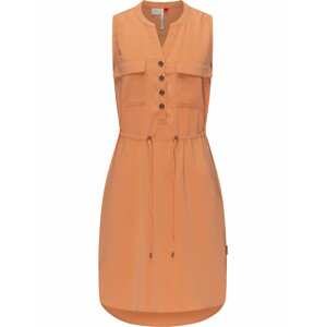 Ragwear Košeľové šaty 'Roisin'  pastelovo oranžová