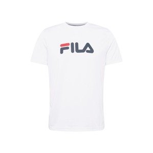 FILA Funkčné tričko  biela / námornícka modrá / svetločervená