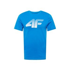 4F Funkčné tričko  kráľovská modrá / biela