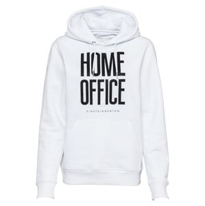 EINSTEIN & NEWTON Mikina 'Home Office'  biela / čierna