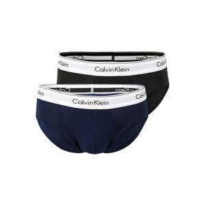 Calvin Klein Underwear Nohavičky  čierna / biela / tmavomodrá / svetlosivá