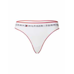 Tommy Hilfiger Underwear Tangá  biela / sivá / červená